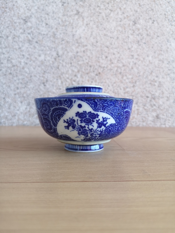 古玩陶瓷青花蓋碗拍賣,當前價格450元