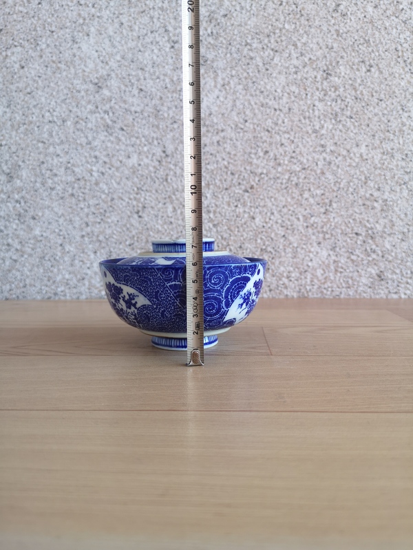 古玩陶瓷青花蓋碗拍賣,當前價格450元