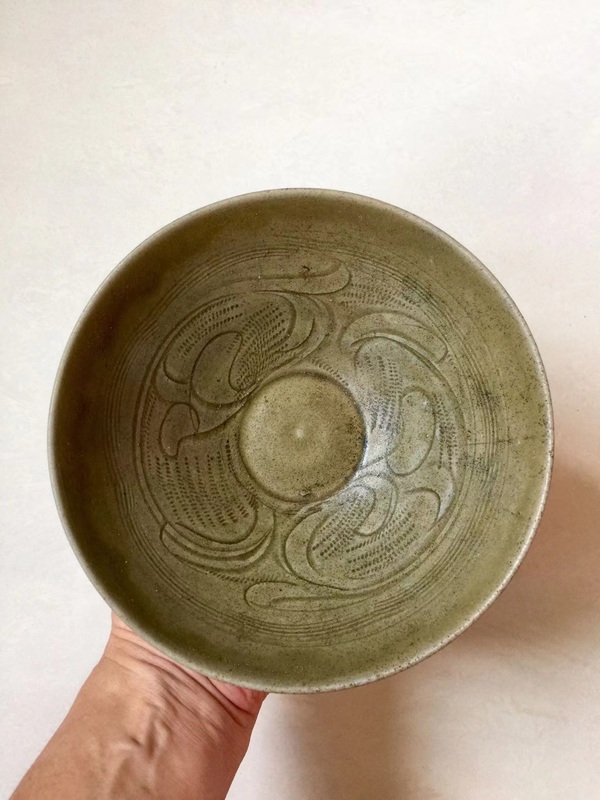 古玩陶瓷同安窯珠光青瓷碗拍賣,當前價格1888元