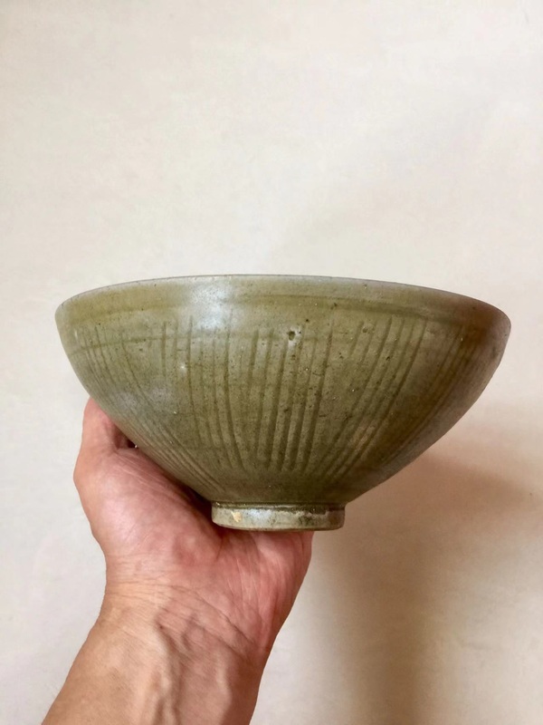 古玩陶瓷同安窯珠光青瓷碗拍賣,當前價格1888元