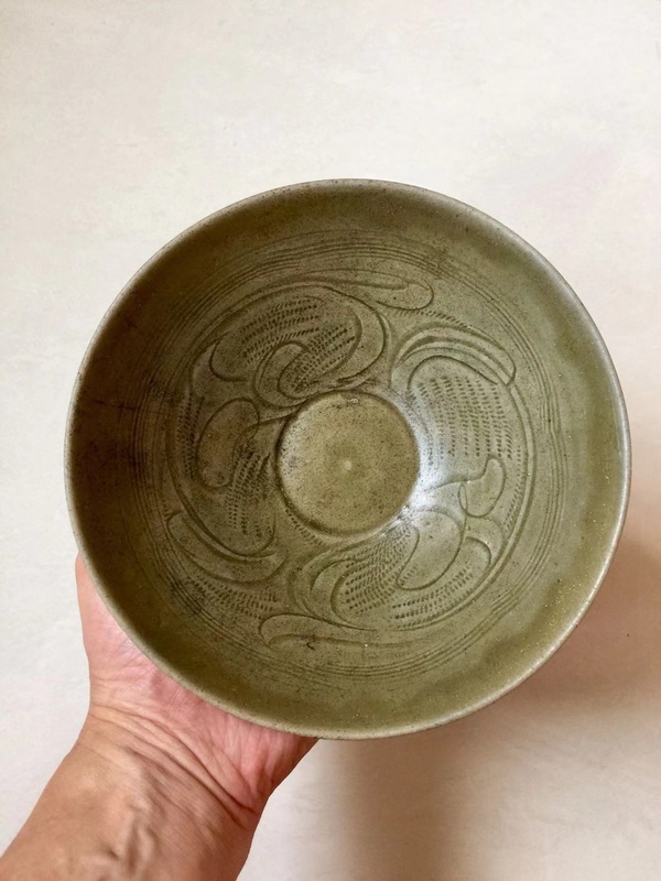 古玩陶瓷同安窯珠光青瓷碗拍賣,當前價格1888元