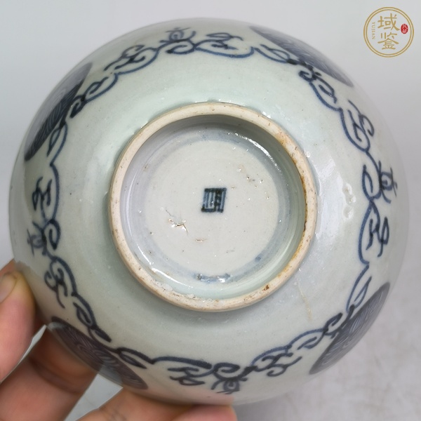 古玩陶瓷青花碗真品鑒賞圖