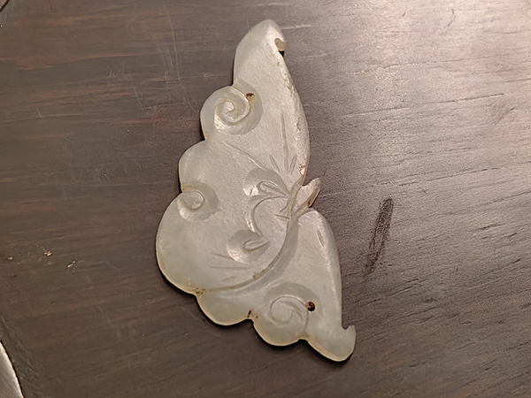 古玩玉器清中期玉蝠(福)佩拍賣,當(dāng)前價(jià)格500元