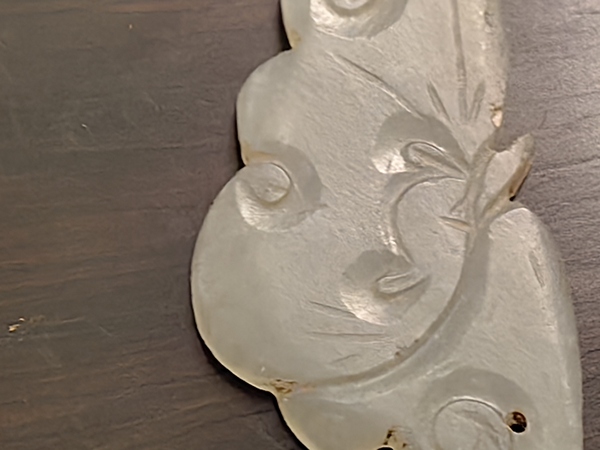 古玩玉器清中期玉蝠(福)佩拍賣,當(dāng)前價(jià)格500元