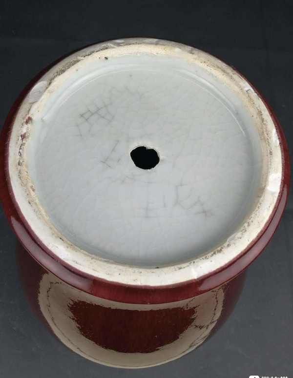 古玩陶瓷郎窯紅釉觀音瓶拍賣(mài),當(dāng)前價(jià)格9500元