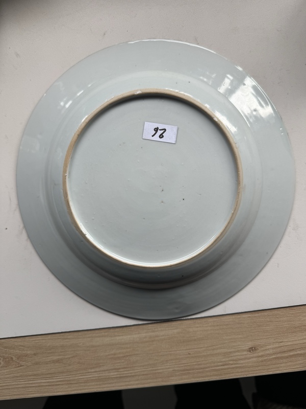 古玩陶瓷雍正·精品粉彩花卉紋折沿盤拍賣,當前價格2000元