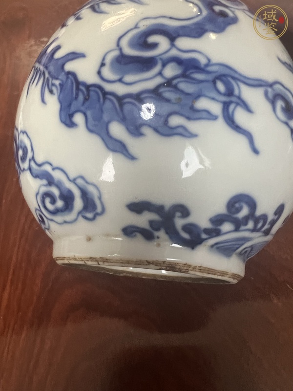 古玩陶瓷青花鳳紋膽瓶真品鑒賞圖