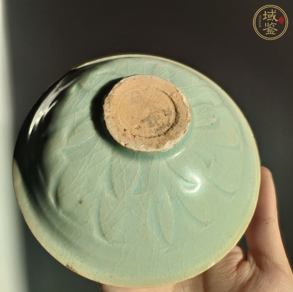 古玩陶瓷影青刻花蓮瓣盞  真品鑒賞圖