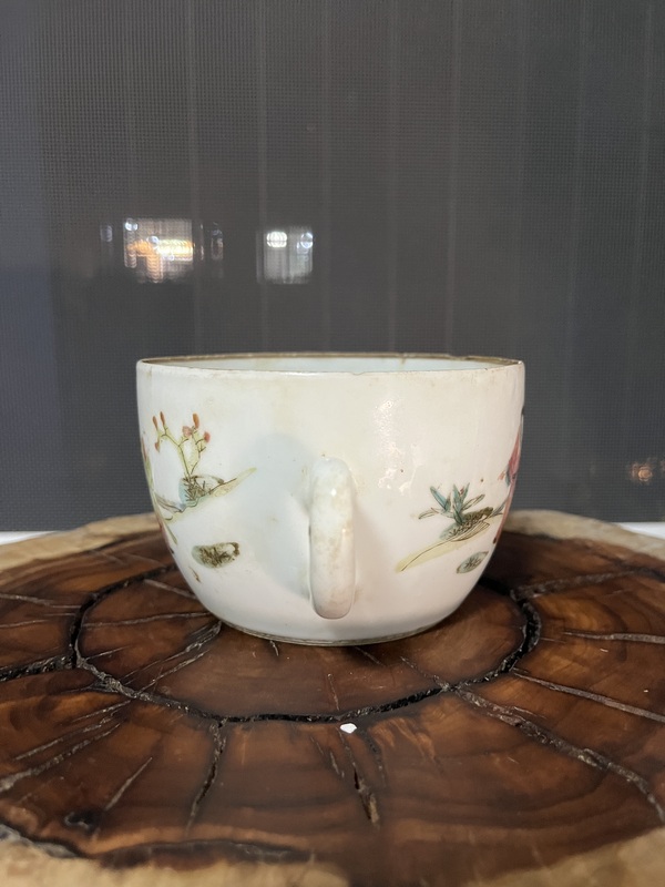 古玩陶瓷同治粉彩人物參湯壺拍賣,當前價格499元