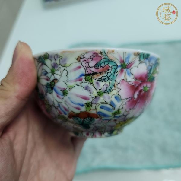 古玩陶瓷粉彩把杯真品鉴赏图