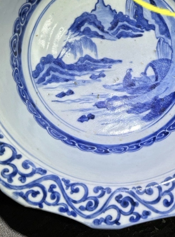 古玩陶瓷青花盆拍賣，當前價格20000元