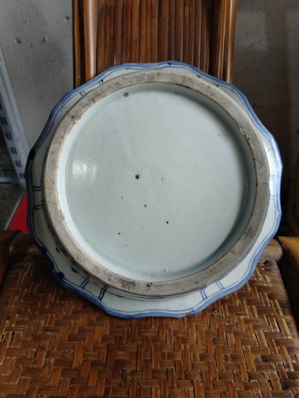 古玩陶瓷青花盆拍賣，當前價格20000元