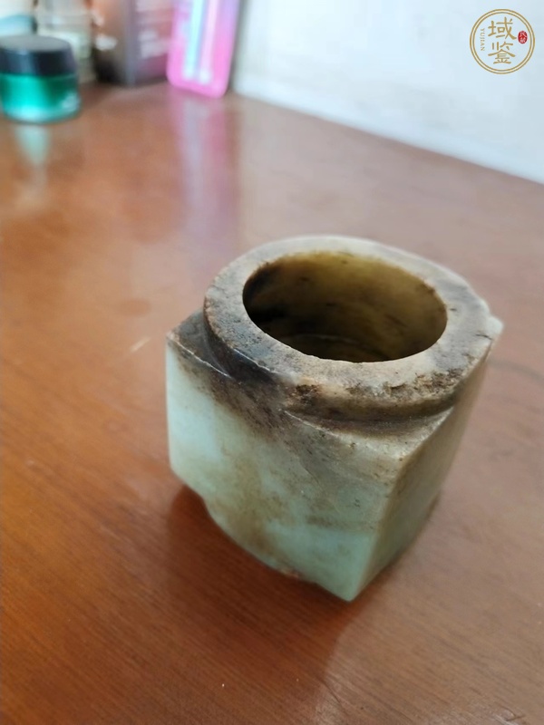 古玩玉器玉琮真品鑒賞圖