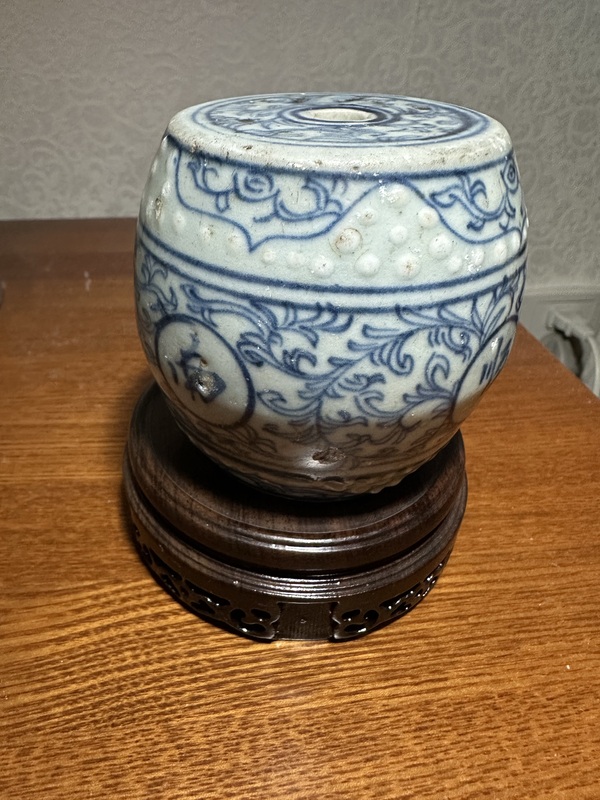 古玩陶瓷清中青花瓷權拍賣,當前價格2580元
