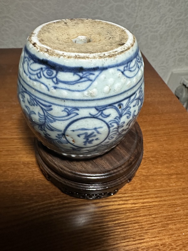 古玩陶瓷清中青花瓷權拍賣,當前價格2580元