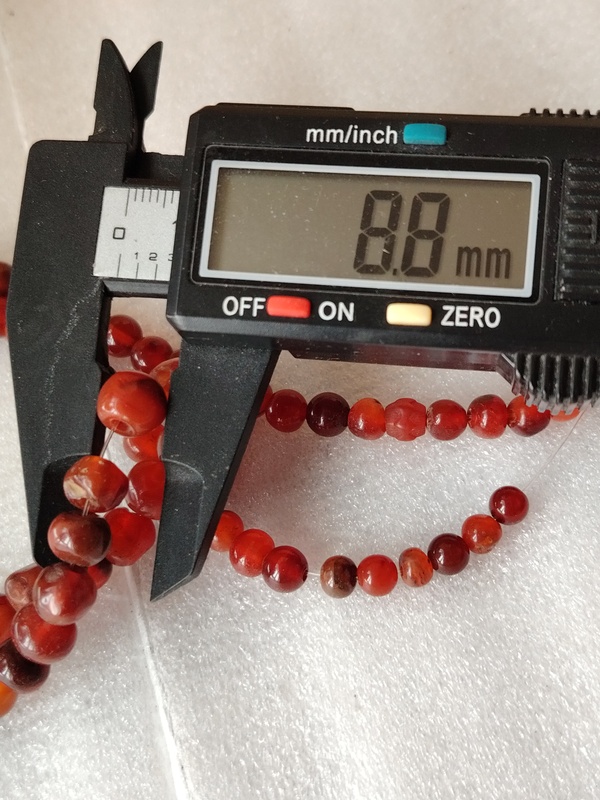 古玩玉器天然紅瑪瑙珠鏈拍賣(mài),當(dāng)前價(jià)格680元