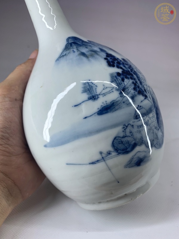 古玩陶瓷青花瓶真品鑒賞圖