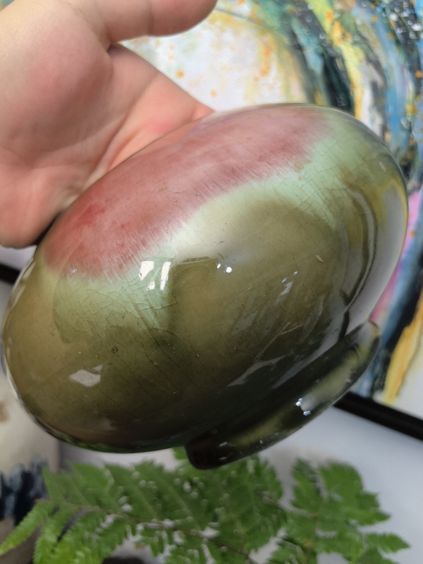 古玩陶瓷清早期三陽開泰荸薺瓶改件拍賣,當前價格5700元