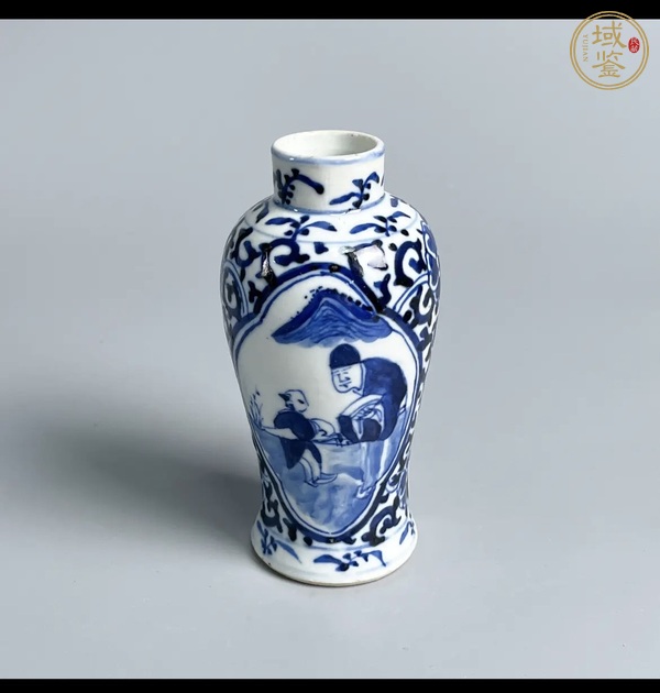 古玩陶瓷青花瓶真品鑒賞圖