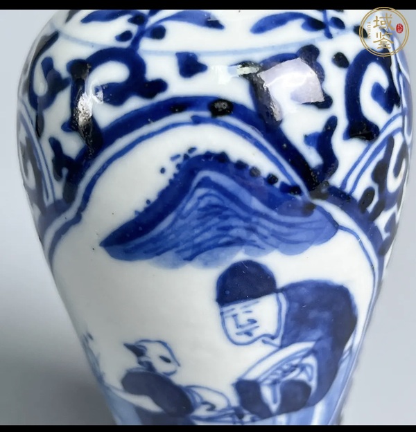 古玩陶瓷青花瓶真品鑒賞圖