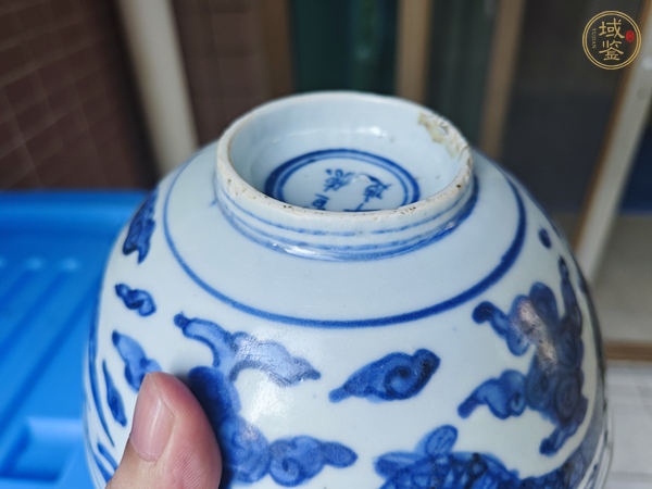 古玩陶瓷青花應(yīng)龍紋碗真品鑒賞圖