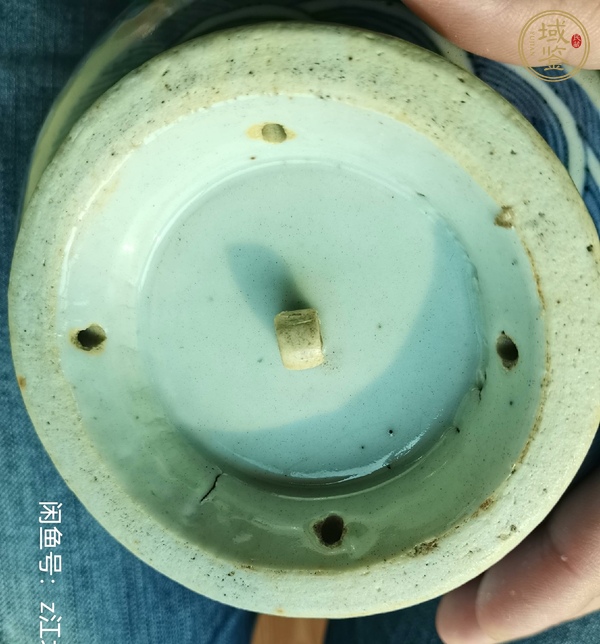 古玩陶瓷龍紋青花瓶真品鑒賞圖