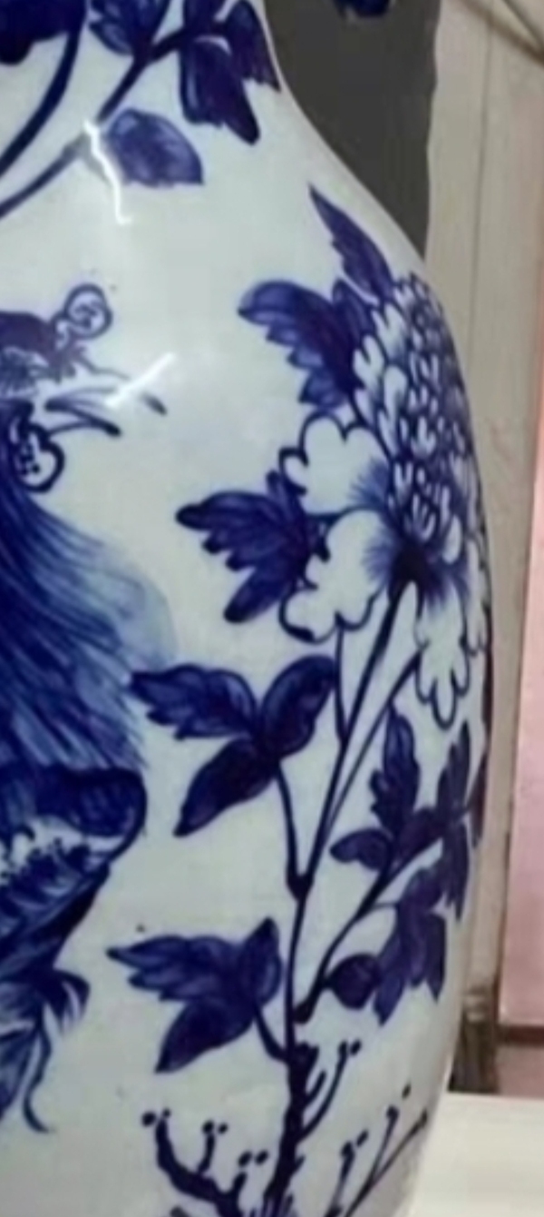 古玩陶瓷清早期雍乾過墻龍大盤拍賣，當(dāng)前價格9000元