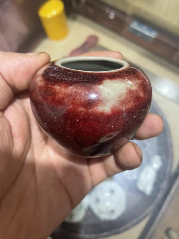 古玩陶瓷紅釉水呈拍賣,當(dāng)前價(jià)格1000元
