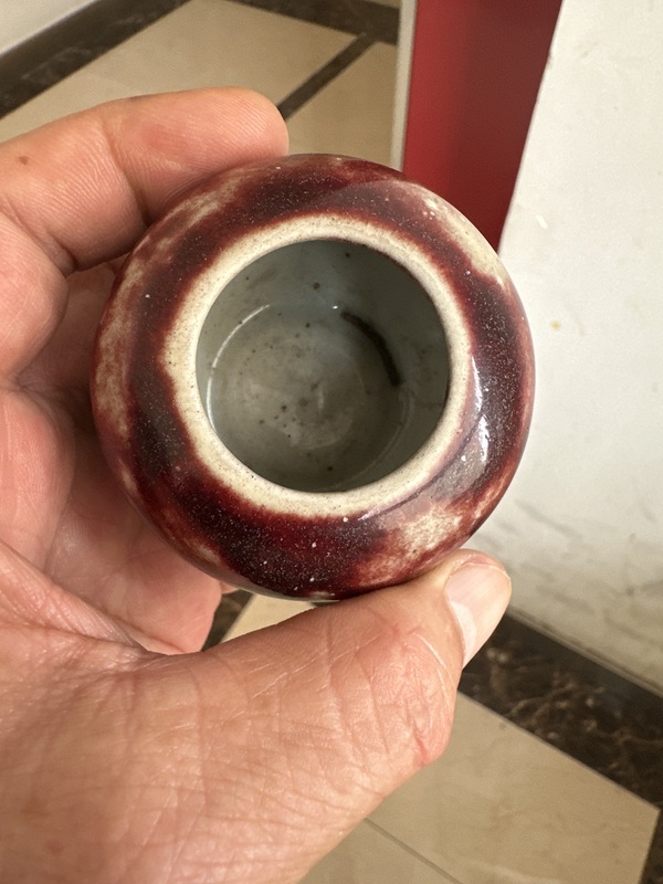 古玩陶瓷紅釉水呈拍賣,當(dāng)前價(jià)格1000元