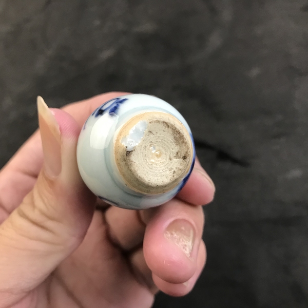 古玩陶瓷一口價康熙花卉紋青花葫蘆瓶拍賣,當前價格666元
