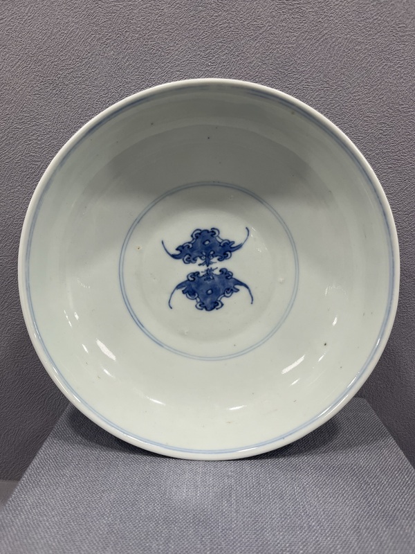 古玩陶瓷青花壽山福海圖淺碗拍賣,當(dāng)前價(jià)格8888元