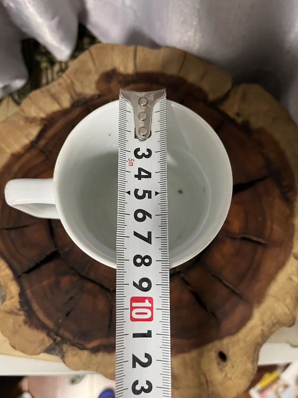 古玩陶瓷民國粉彩龍鳳紋把杯拍賣,當前價格450元