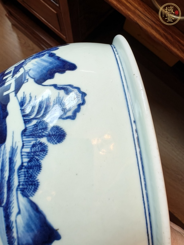 古玩陶瓷青花缸真品鑒賞圖