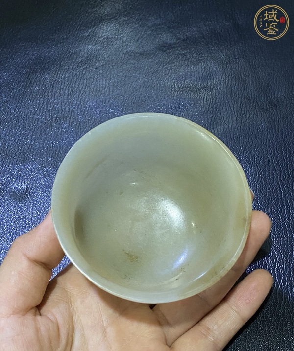 古玩玉器玉杯真品鑒賞圖