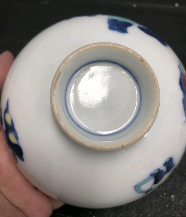 古玩陶瓷保真一對 斗彩嬰戲圖蓋碗拍賣,當前價格5888元