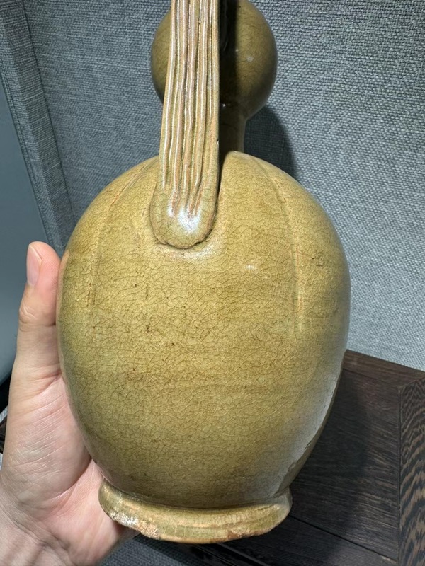 古玩陶瓷唐代黃釉葫蘆執(zhí)壺..全品拍賣，當(dāng)前價(jià)格35000元