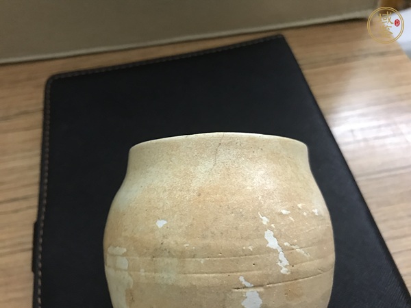 古玩陶瓷青白釉茶入真品鑒賞圖