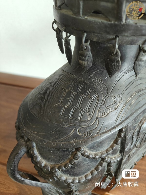 古玩銅器象型香薰真品鑒賞圖