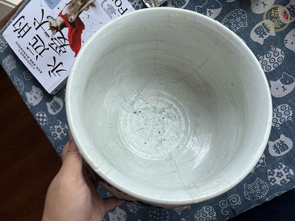 古玩陶瓷青花團鳳紋爐真品鑒賞圖