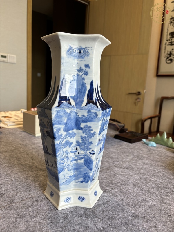 古玩陶瓷青花雙聯(lián)瓶真品鑒賞圖