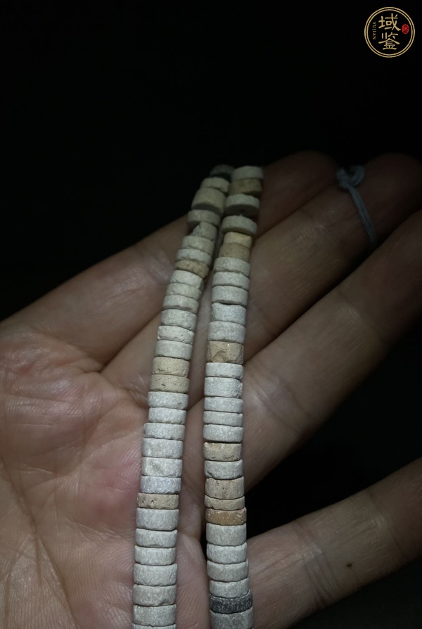 古玩玉器老扁珠真品鑒賞圖
