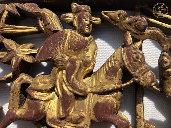 古玩雜項(xiàng)金漆木雕真品鑒賞圖