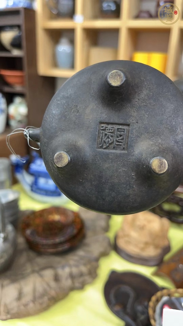 古玩銅器銅爐真品鑒賞圖