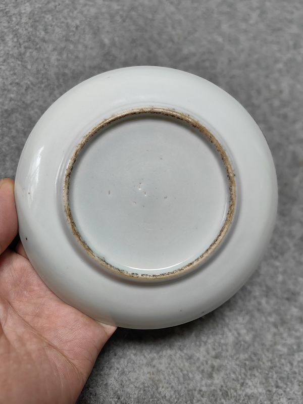 古玩陶瓷桃花美人小賞盤拍賣,當前價格1200元