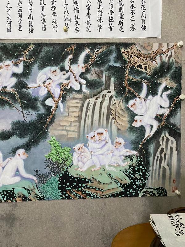古玩字畫已故名家周北溪、夏銘見收藏級精品拍賣,當前價格8888元