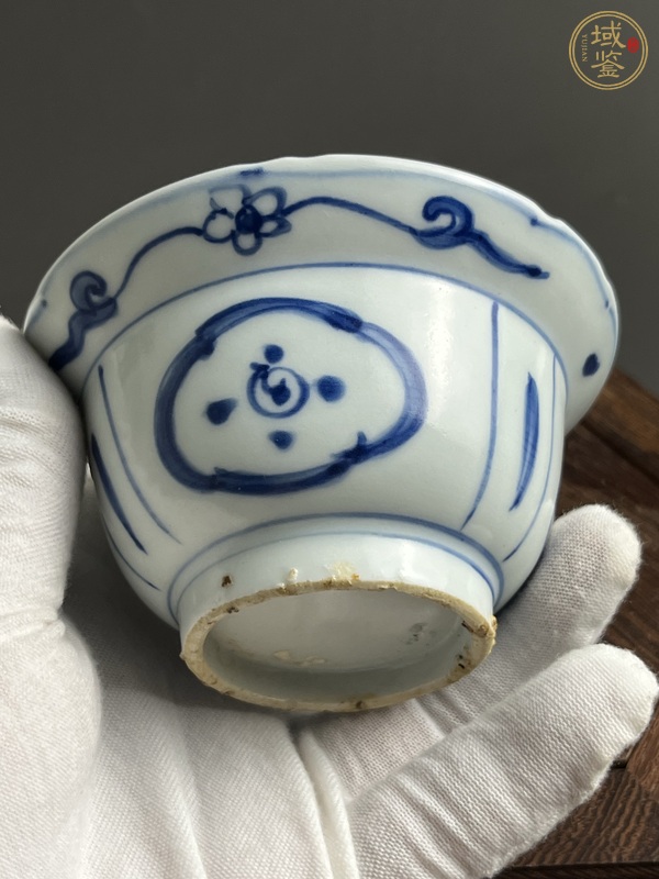 古玩陶瓷青花杯真品鑒賞圖