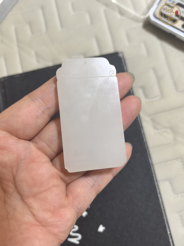 古玩玉器觀(guān)音牌子真品鑒賞圖