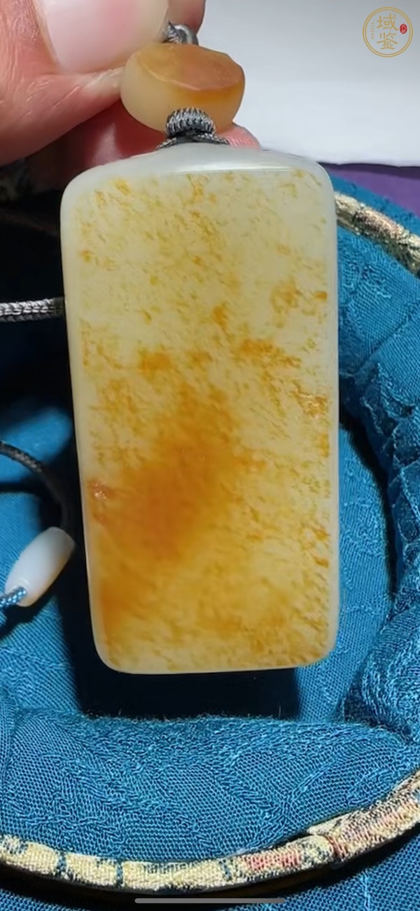古玩玉器和田玉山料無事牌真品鑒賞圖
