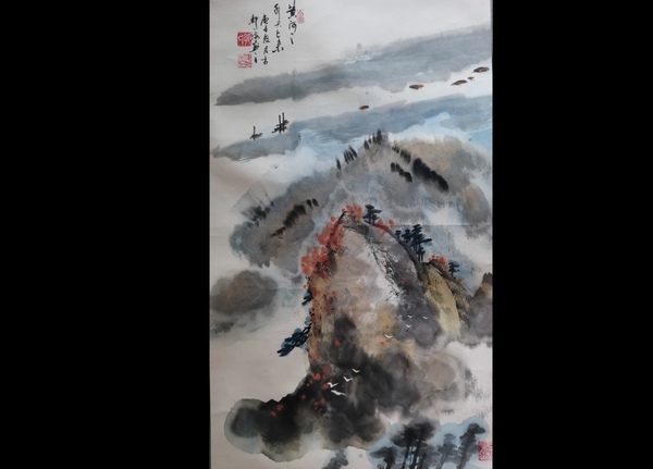 古玩轉(zhuǎn)賣中國工藝美術(shù)家協(xié)會會員河南名家郭建新黃河之水天上來拍賣，當前價格199元