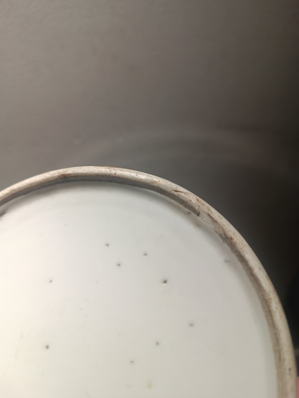 古玩陶瓷晚清淺降彩名家花鳥詩文僧帽壺拍賣,當前價格1600元